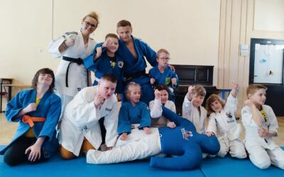 Niebieski trening judo 🥋